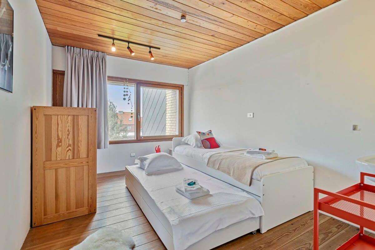 Eighties Modernist Design House With Garden Near The Beach Οστένδη Εξωτερικό φωτογραφία