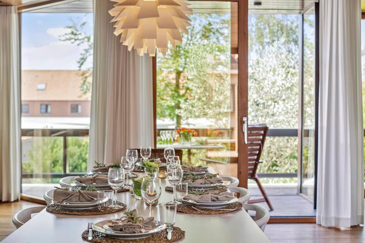 Huswell - Modernist Design House With Garden Near The Beach Οστένδη Εξωτερικό φωτογραφία