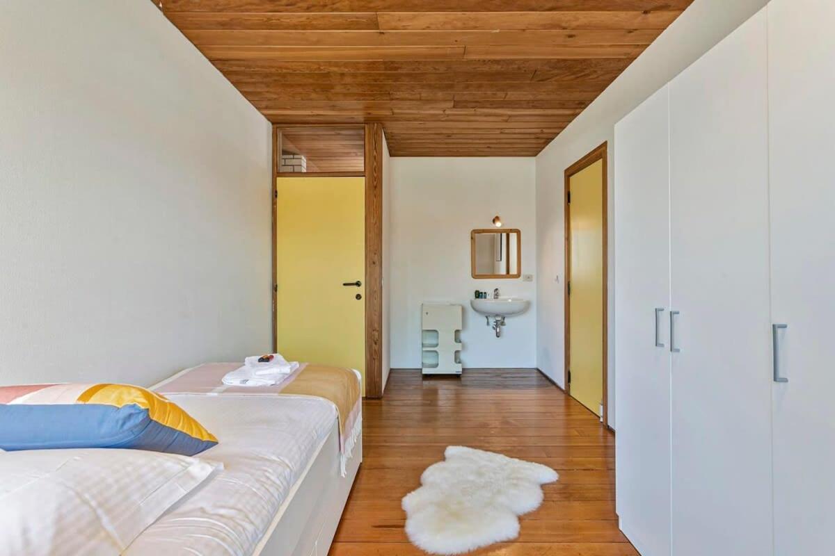 Eighties Modernist Design House With Garden Near The Beach Οστένδη Εξωτερικό φωτογραφία