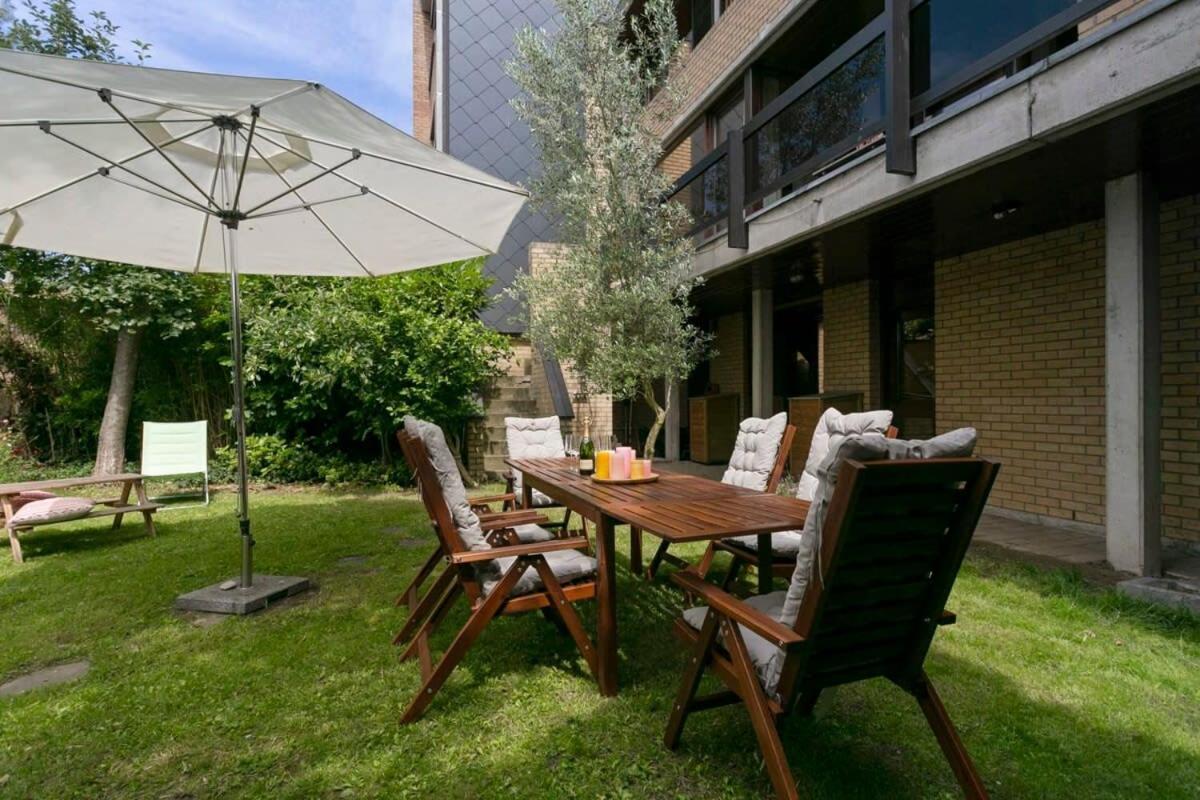 Eighties Modernist Design House With Garden Near The Beach Οστένδη Εξωτερικό φωτογραφία