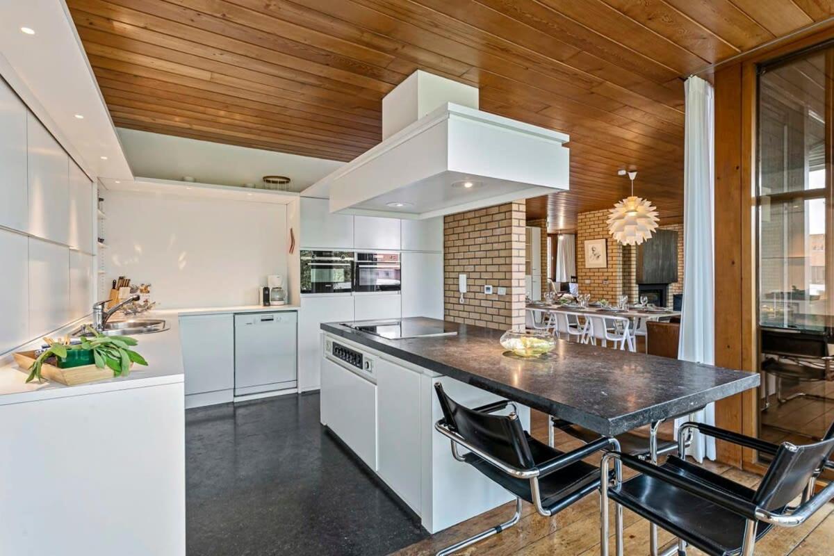Eighties Modernist Design House With Garden Near The Beach Οστένδη Εξωτερικό φωτογραφία