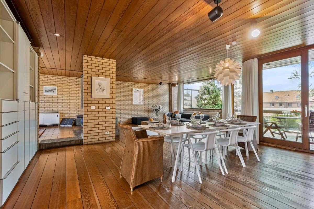 Eighties Modernist Design House With Garden Near The Beach Οστένδη Εξωτερικό φωτογραφία